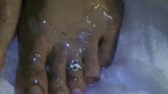 Candy Sperm Soaked Feet 2