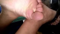 Latina Feet Soft Soles Public Ticklish