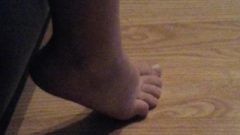 Candid Barefoot Feet