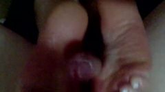 Girlfriend Gives Attractive Footjob