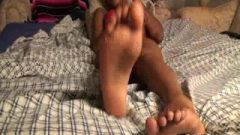 Red Ebony Feet Tickle