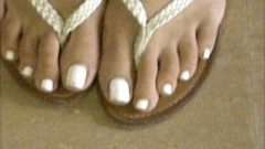 Jennifer Attractive White Toes