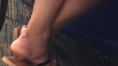 Titillating Latina Feet In The AirPort Pt.1