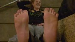CSS Stinky Blonde Soles And Feet Smelling