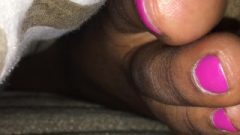Sleeping Ebony Toes