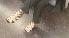Perfect Feet On The Train