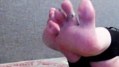 Nice Feet Long Toes Close Up