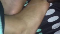 Late Night Sperm On Toes