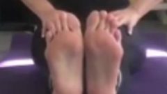 Katy Perry Gym Feet