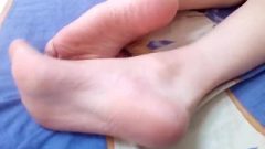 Girlfriend Showing Off Her Little Magical Feet