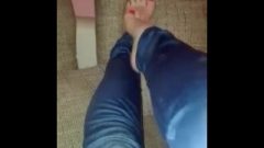 Kathleen´s Feet (Pink Toenails)