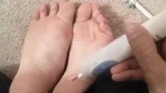 Ticking Soles Feet