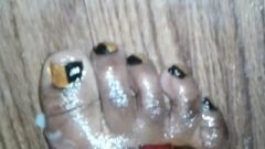 Ebony Spunk Toes
