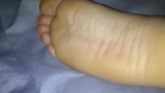 Sleepy White Thotties Feet