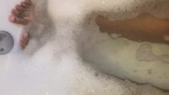 Toes In Bubblebath