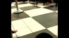 Candid 2 Women Feet Sandals Flip Flops At Cafe