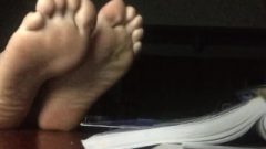 Late Night Studying But My Feet Want Some Tool To Play With