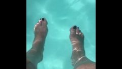 Feet And Pool