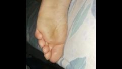 Girl Sleeping Feet