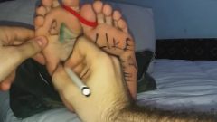 Tickling Feet With Pen – Writing On Soles (PROMO)