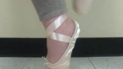 Pointe Shoe Ballerina Feet