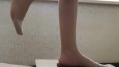 Chinese Goddess Penis Trample Shoejob Footjob A Maszing Cum-Shot