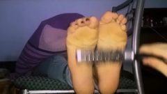Very Ticklish Soft Bare Feet (tickle Torture)