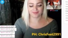 Cruel Omegle Girl Desires To Give Me Raw CBT Instructions And Flashes Feet