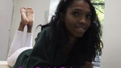 Danielle Long Size 10 Candid Ebony College Feet Soles Preview