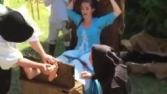 Renfare Girl Tickle Tortured (bare Feet Tickling)