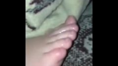 Sleeping Soles Licked And Sloppy Toes Suck