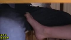 Japanese Footjob Under The Table #3