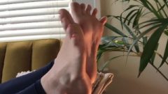 Very Pretty Feet Scrunching For You Wrinkled Soles