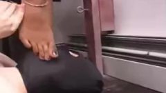 Amazing Indian Mistress Feet Gagging