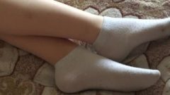 Fingering In Stockings SweetLime FootJob Part 2