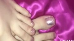 Princess Toes Rose Racy Foot Tease Compilation