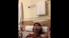 YesJulz Showing Spicy White Toes While Taking A Bath