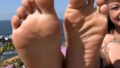Thai Feet At The Beach Very Titillating