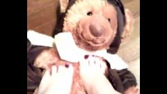 Asmr Tickling My Teddy With My Feet