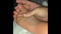 Tickling Girlfriend’s Sleeping Feet