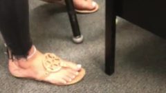 Teachers Daughter Candid White Toes Caught *like For More Videos*
