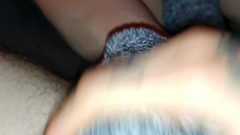 Jizz Inside Wifes Slouch Sock With Her Foot Still Inside Jizz On Toes