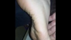 A Friend Playing With My Feet