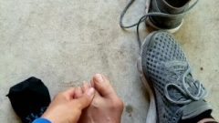 My Feet Right After A Run!