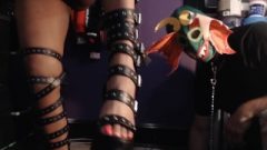 Mynx Alexandria Yummy Black Domme Makes Sub Worship Her Yummy Feet & Legs