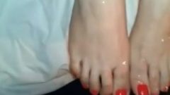 Cum Shot On Feet Vengo Sui Piedi Di Chiara