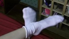 Socks Toe Wiggle Spread Rub Grab