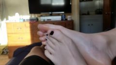 Wife’s Feet Owning My Dick