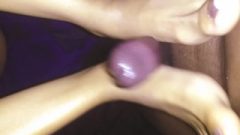 Hot Toes Footjob With Spunk Shot On Feet