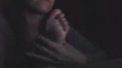 Pretty Whore Eating Cock Her Feet On The Internet #5 (self Toes Eating Cock